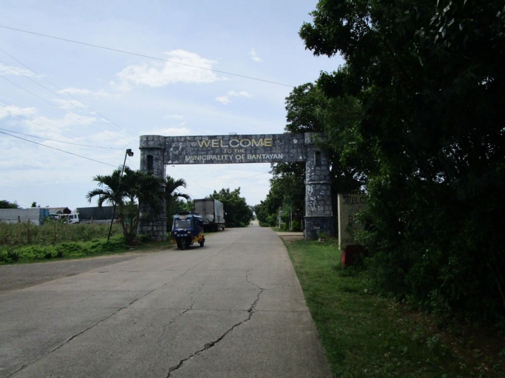 Bantayan welcome banner